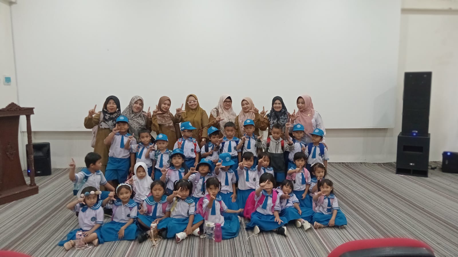 Kunjungan Edukasi TK Pembina Painan ke Dinas Perpustakaan dan Kearsipan