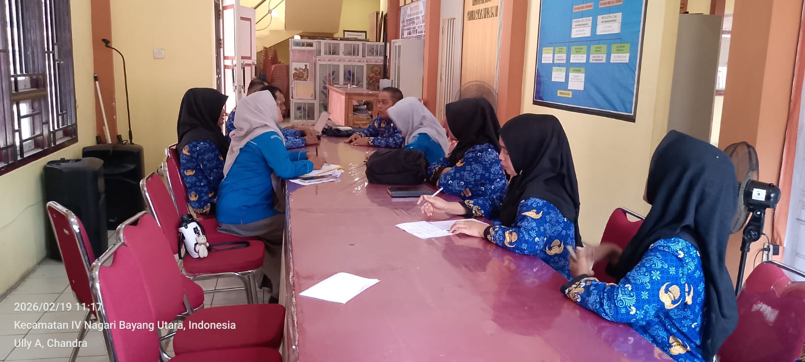 Pembinaan Pengelolaan Arsip Nagari di IV Jurai dan IV Nagari Bayang Utara