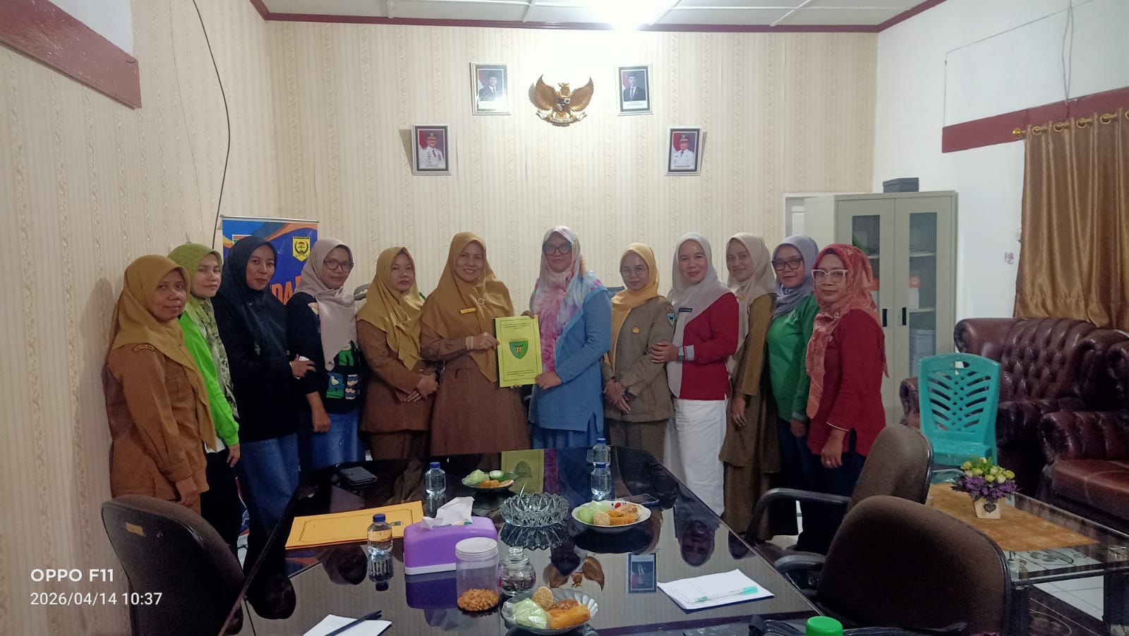 Pembinaan Tata Kelola Kearsipan ke Dinas Perdagangan dan Perindustrian