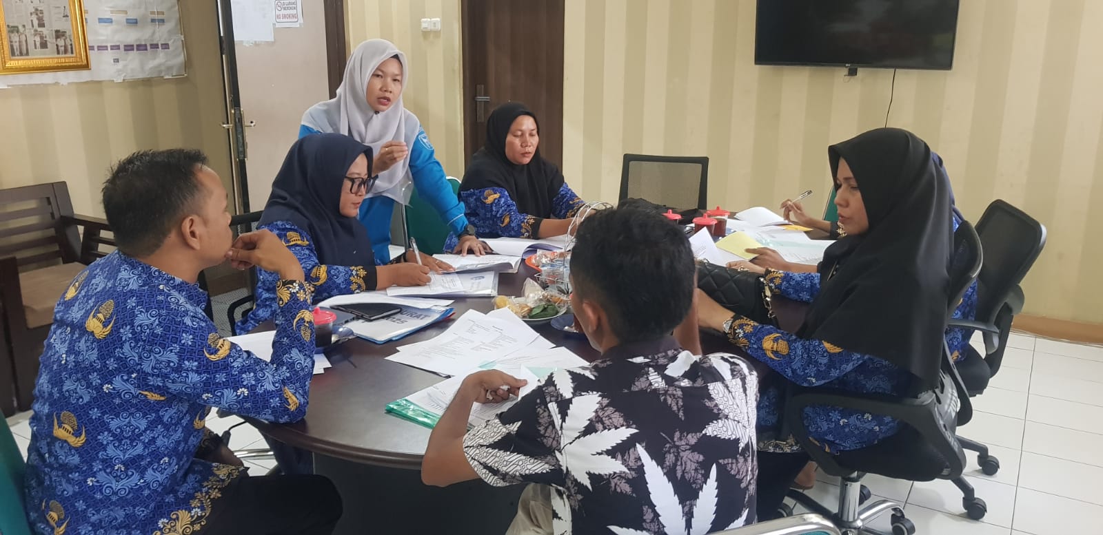 Pembinaan Tata Kelola Kearsipan ke Dinas Komunikasi dan Informatika