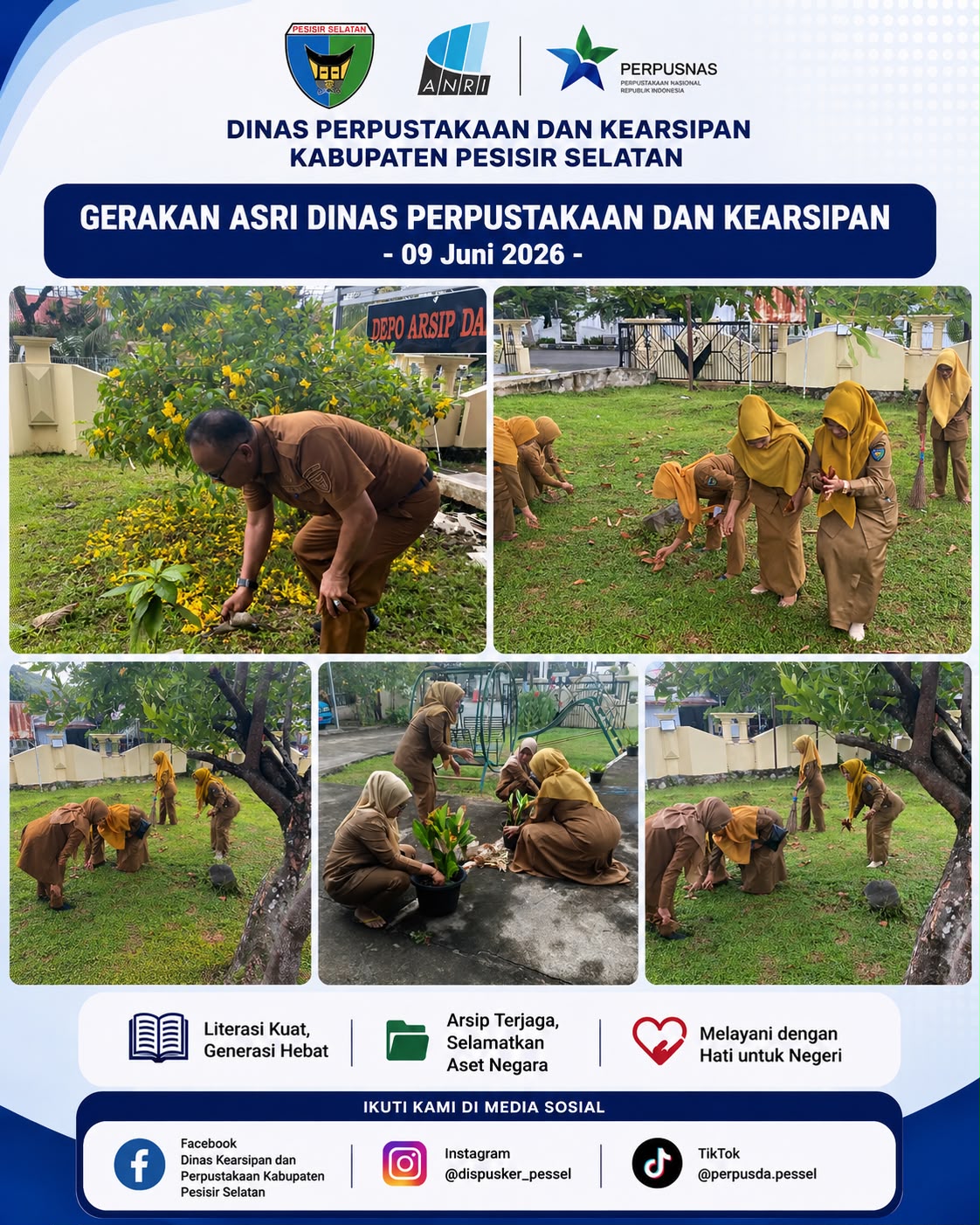 Gerakan ASRI Tingkatkan Kepedulian Terhadap Kebersihan Lingkungan Kerja