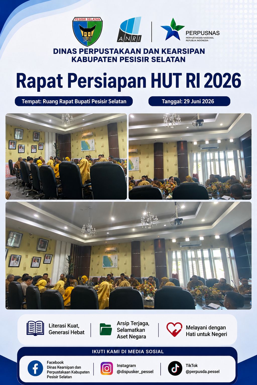 Rapat Persiapan HUT RI Tahun 2026