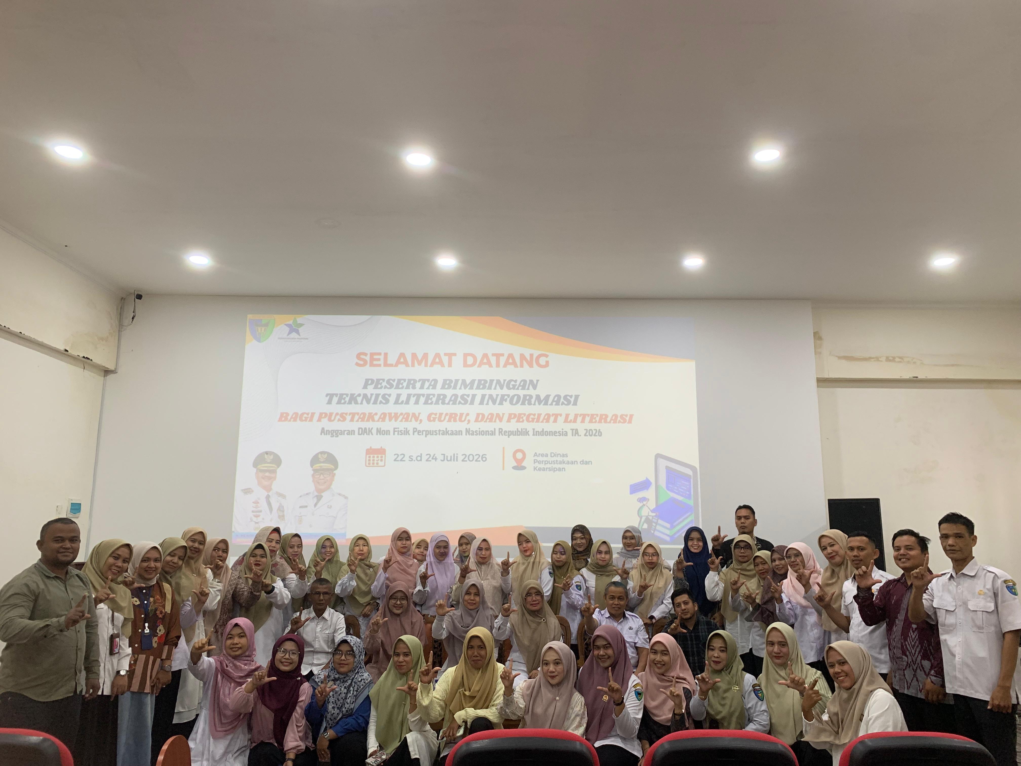 Bimtek Literasi Informasi Tingkatkan Kompetensi Pustakawan, Guru, dan Pegiat Literasi
