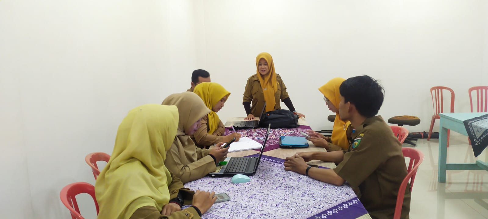 Pendampingan Penerapan Aplikasi Srikandi kepada Admin Srikandi Dinas Koperasi, UKM dan TK