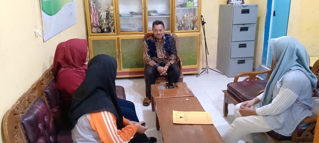 Monitoring dan Evaluasi Layanan Perpustakaan Keliling di Mts Muhammadiyah Surantih