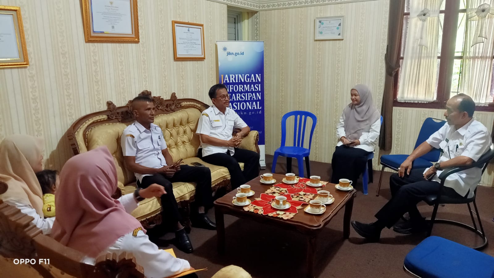 Sharing Informasi Pembinaan Kearsipan dengan Dispusip Padang Panjang