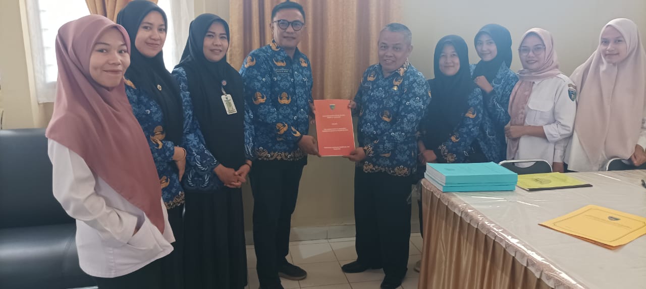 Pembinaan Tata Kelola Kearsipan ke Kesbangpol Pessel