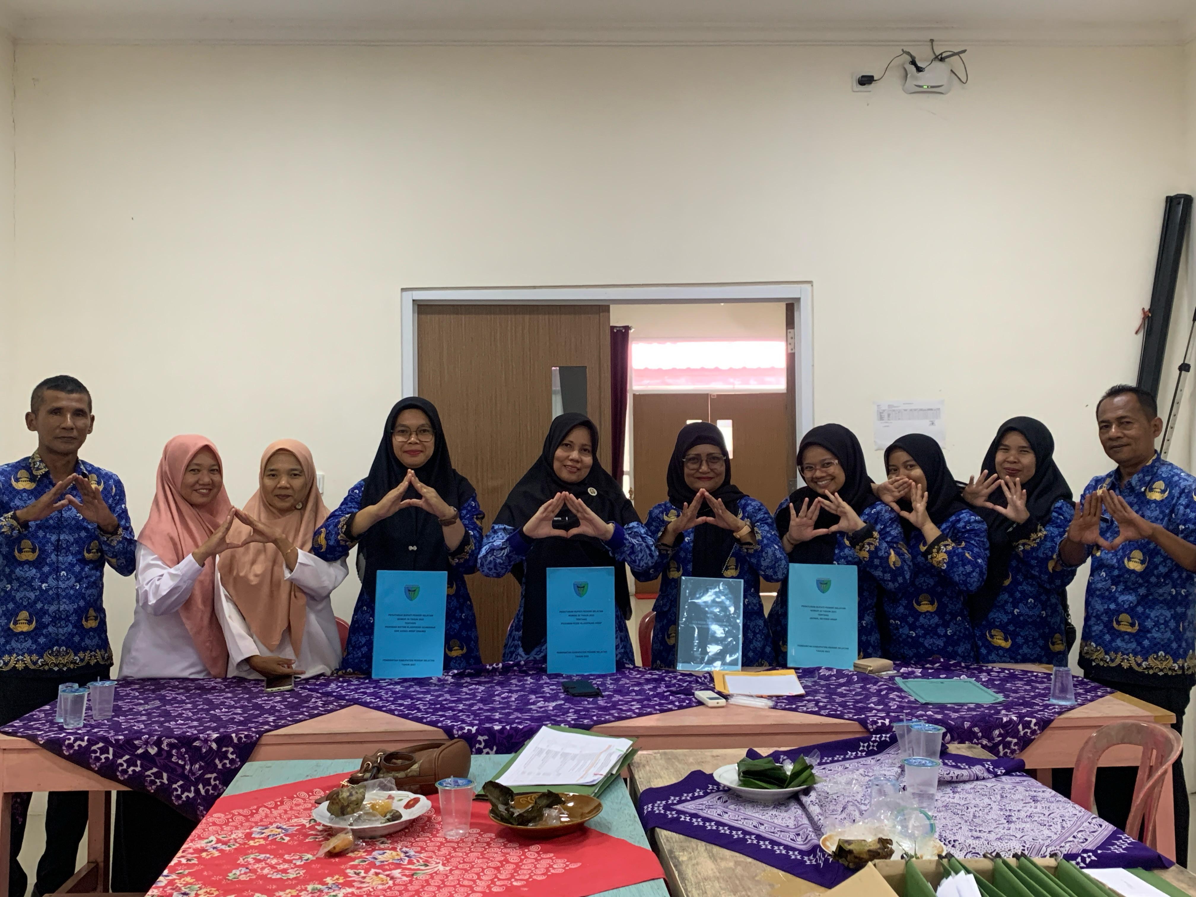 Pembinaan Tata Kelola Kearsipan ke Dinas Perpustakaan dan Kearsipan