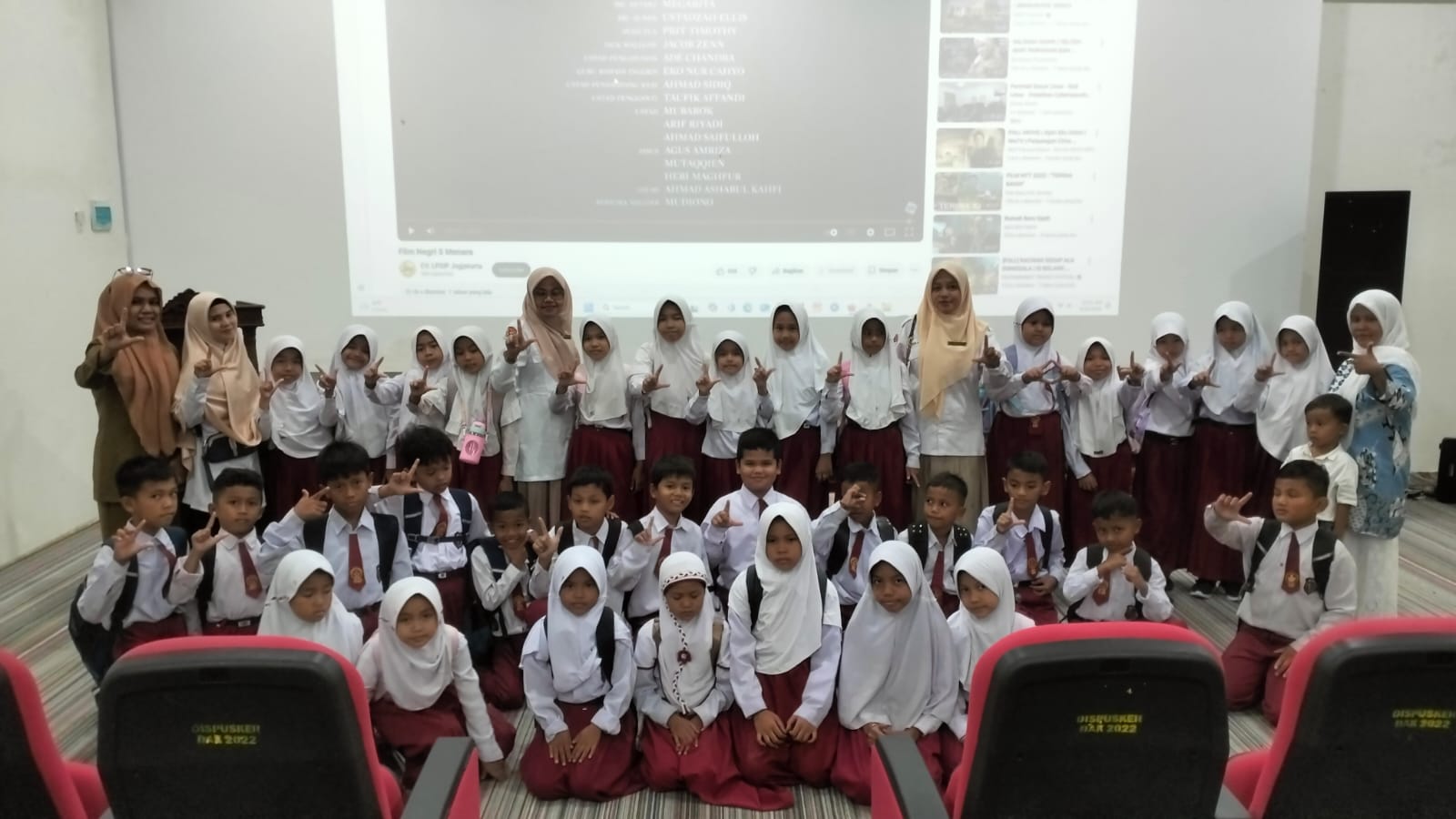 Kunjungan Edukasi MIN 7 Pesisir Selatan ke Perpustakaan Daerah Kabupaten Pesisir Selatan 