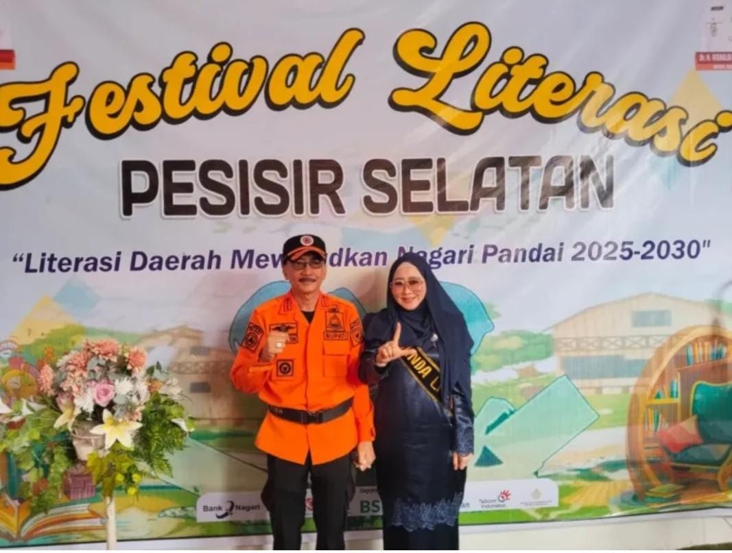 Bupati Pesisir Selatan Resmikan Festival Literasi Daerah Tahun 2025