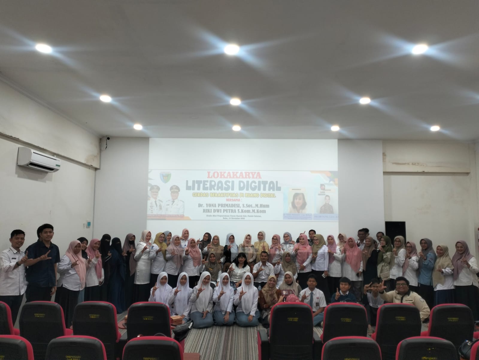 Dinas Perpustakaan dan Kearsipan Kabupaten Pesisir Selatan Gelar Lokakarya Informasi Digital 